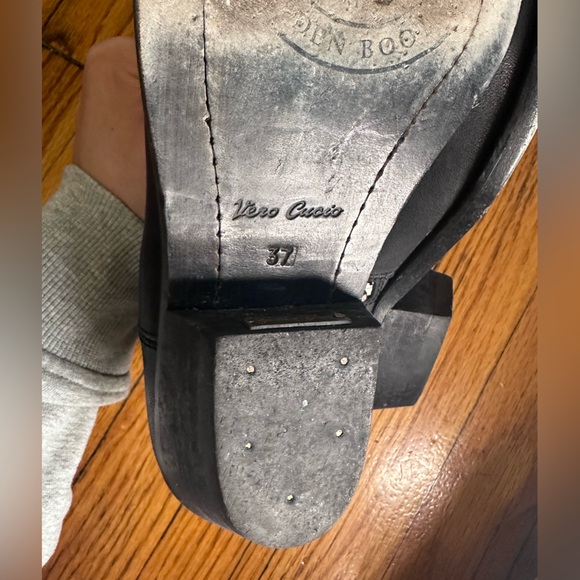 GOLDEN GOOSE YOUNG LEATHER WESTERN ANKLE BOOTS - Picture 12 of 15